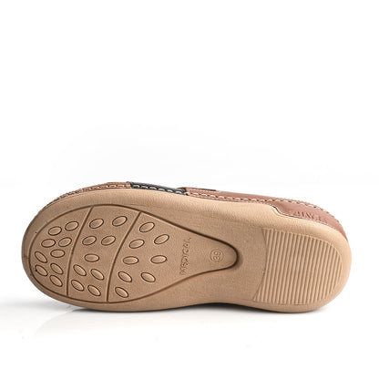 Sandale Médical Femme - Marron/Tabac