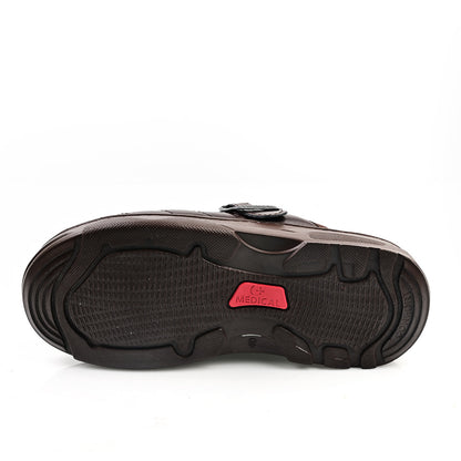 Sabot Médical Cuir Pour Homme - Marron