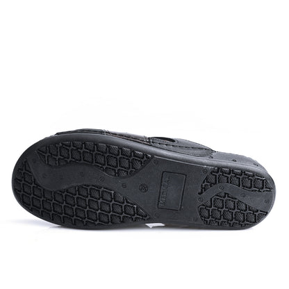 Sandale Médical Femme - Noir/Bleu