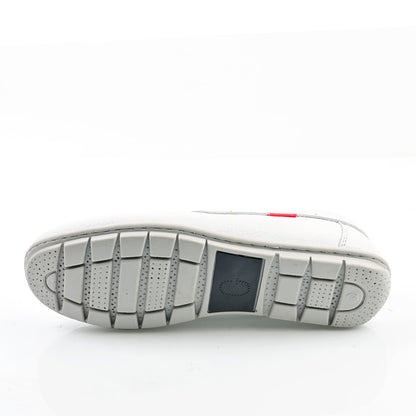 Chaussure Homme Médical En Cuir - Blanc