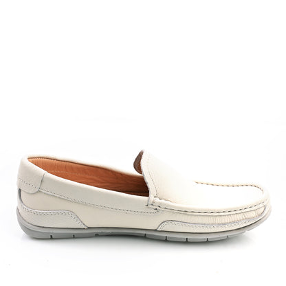 Chaussure Homme Médical En Cuir - Beige