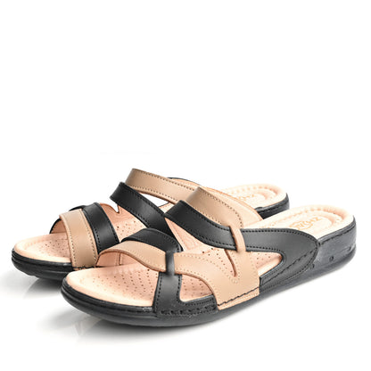 Sandale Médical Femme - Sabler/Noir