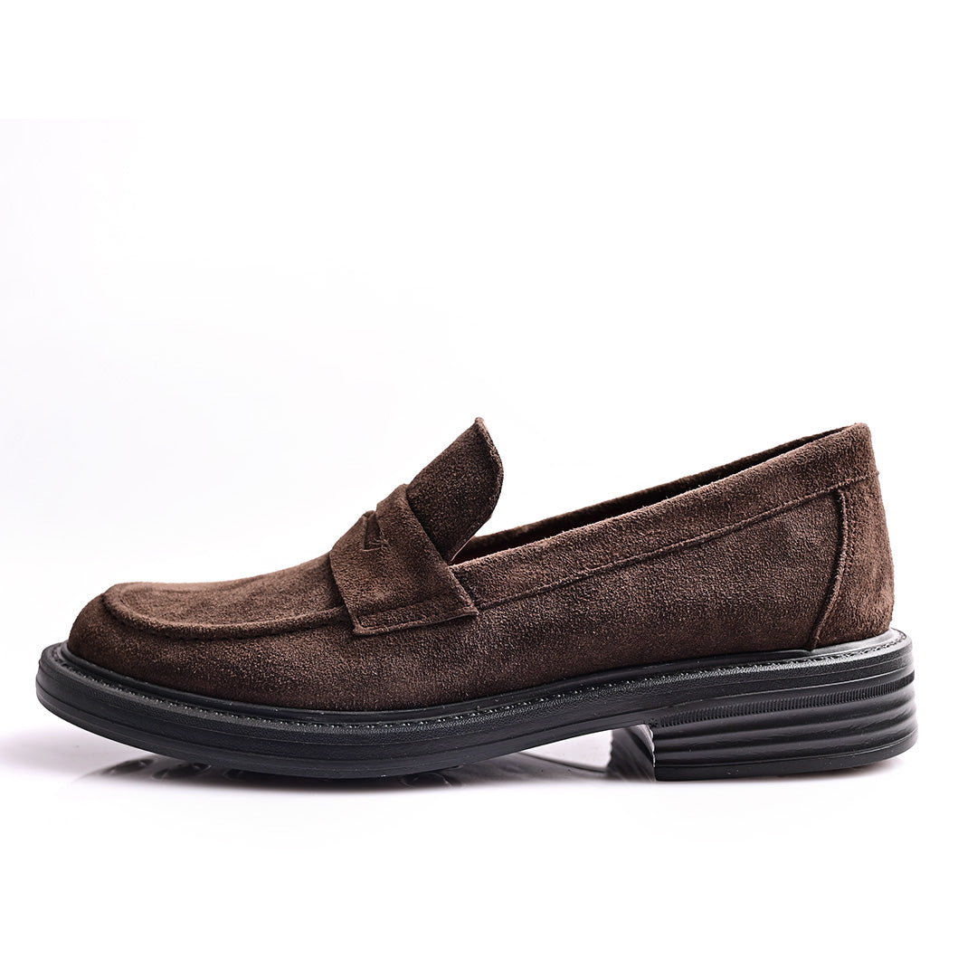 Mocassin Cuir,Mocassin Homme - Marron