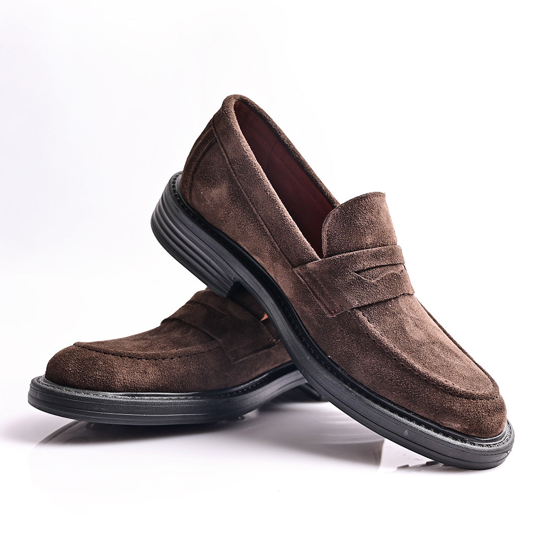 Mocassin Cuir,Mocassin Homme - Marron