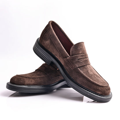 Mocassin Cuir,Mocassin Homme - Marron