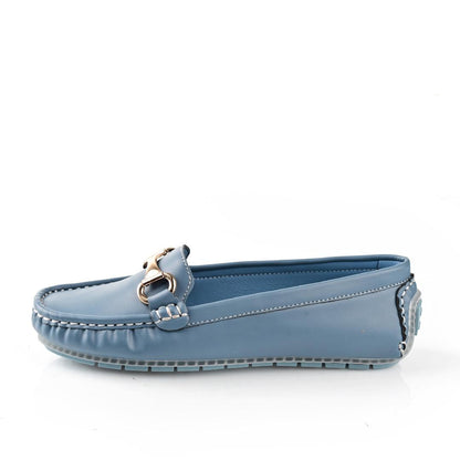 Mocassin Femme - Bleu